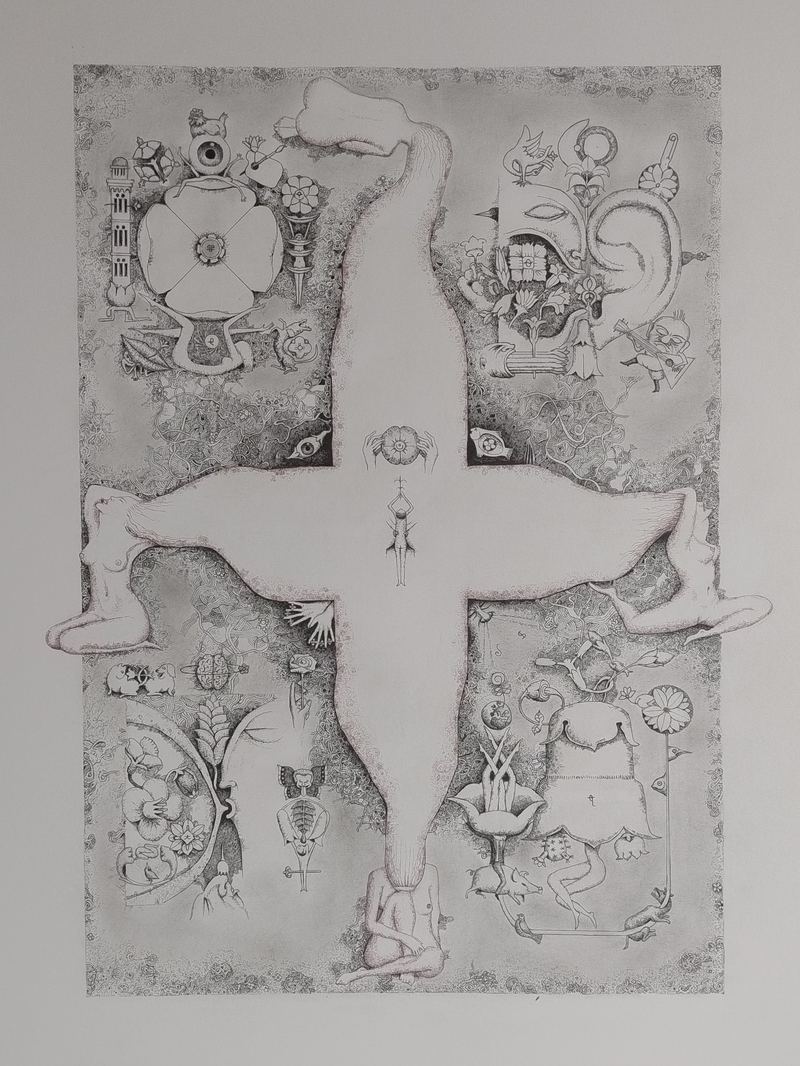 Lost among the flowers